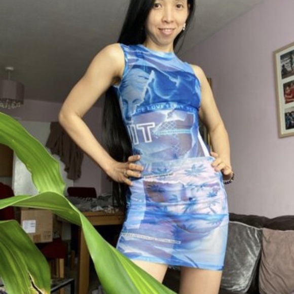 Blue dress - Picture 5 of 5